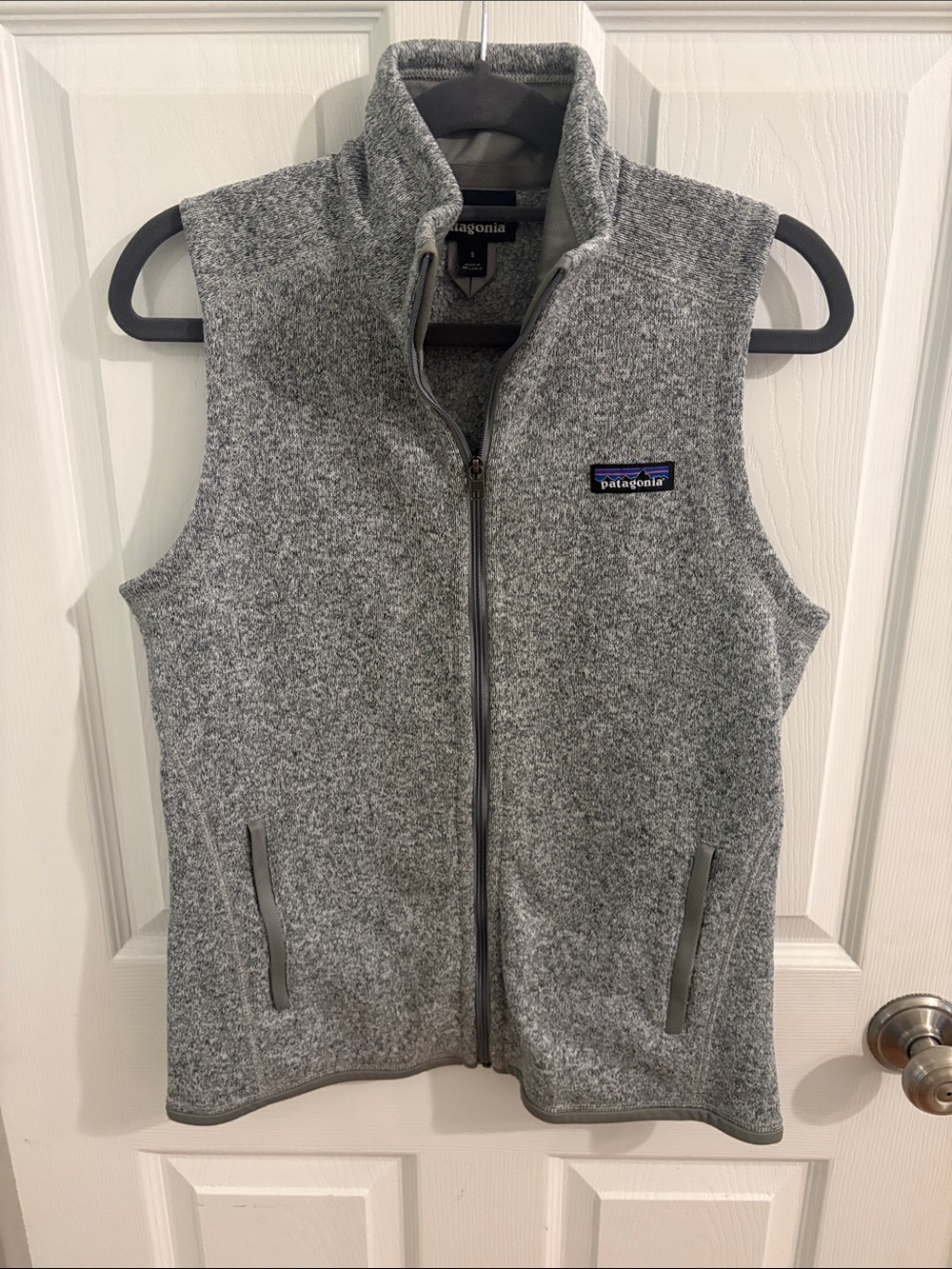 Patagonia Gray Better Sweater Women's Full-Zip Fleece Vest